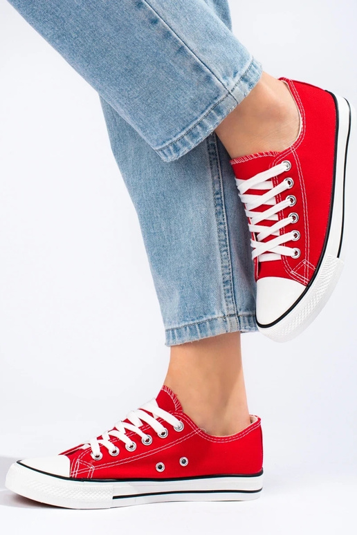 Scarpe da donna Shelovet colore rosso