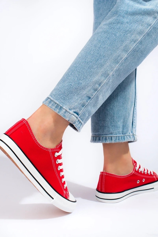 Scarpe da donna Shelovet colore rosso