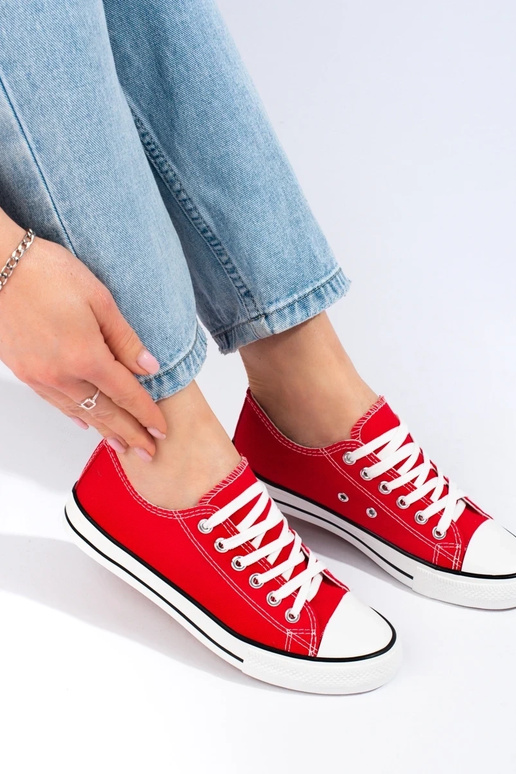 Scarpe da donna Shelovet colore rosso