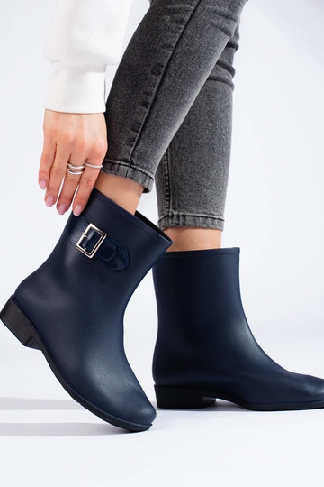 stivali di gomma blu navy... 2