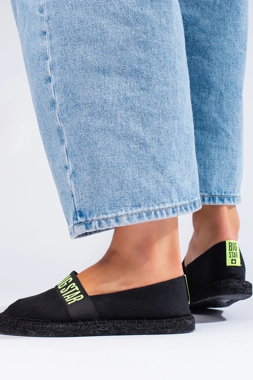 espadrillas nere BIG STAR HH274473