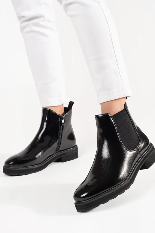 STIVELLI NERI CLASSICI SERGIO LEONE