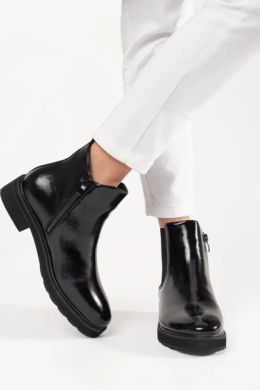 STIVELLI NERI CLASSICI SERGIO LEONE