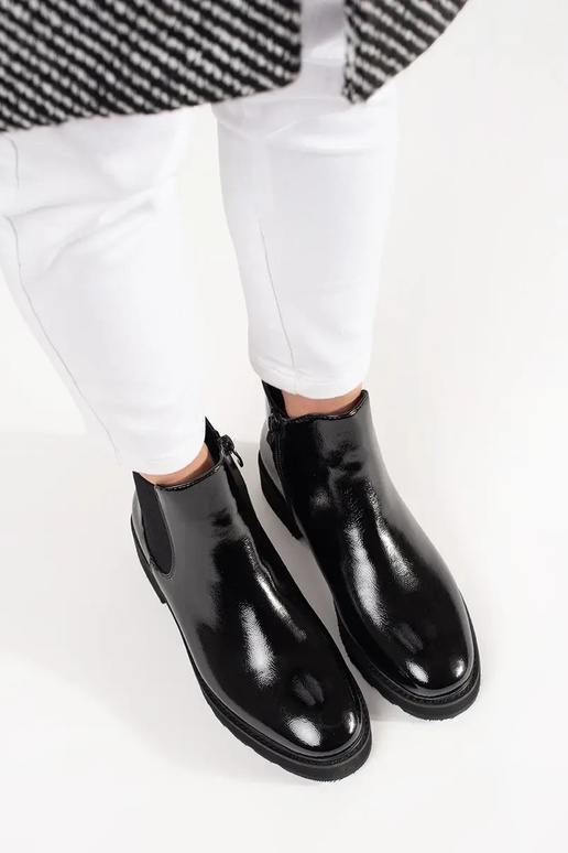 STIVELLI NERI CLASSICI SERGIO LEONE