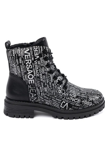 stivali con stampa da donna...