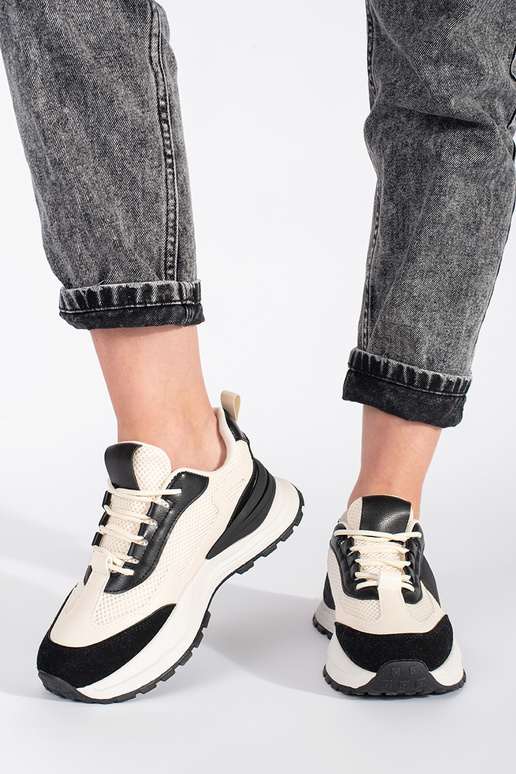 Scarpe da ginnastica da donna nere e...