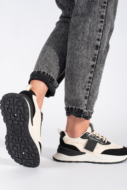 Scarpe da ginnastica da donna nere e...