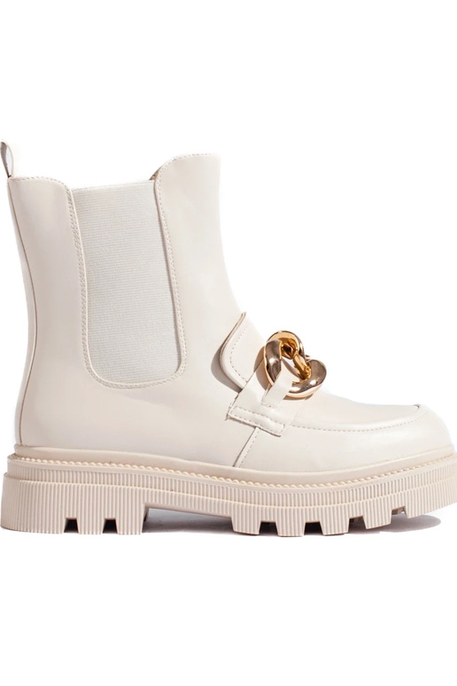 Stivali da donna con plateau in...