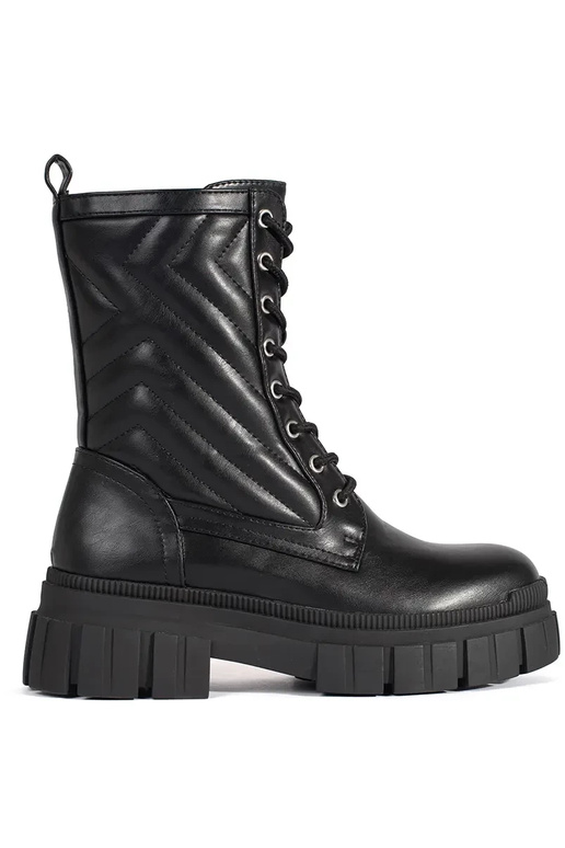 Stivali con motivo a punta