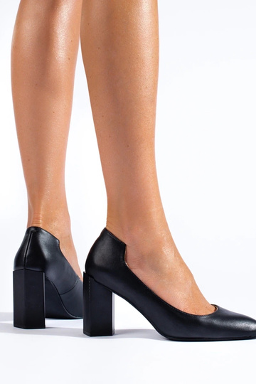 Scarpe col tacco Shelovet nere 2