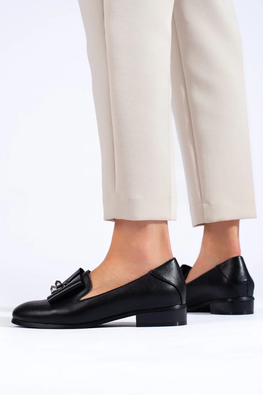 scarpe con cristalli Potocki colore nero