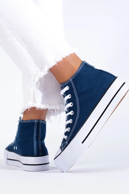 scarpe casual con suola platform scarpe casual con suola platform