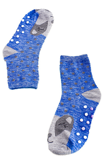 Calzini per ragazze tassi blu