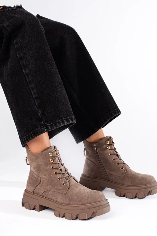 scarpe da donna in pelle scamosciata...