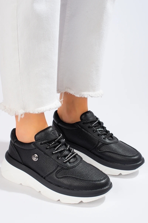 scarpe sportive nere Vinceza con un...