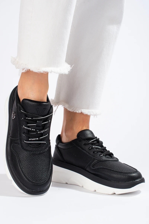 scarpe sportive nere Vinceza con un...