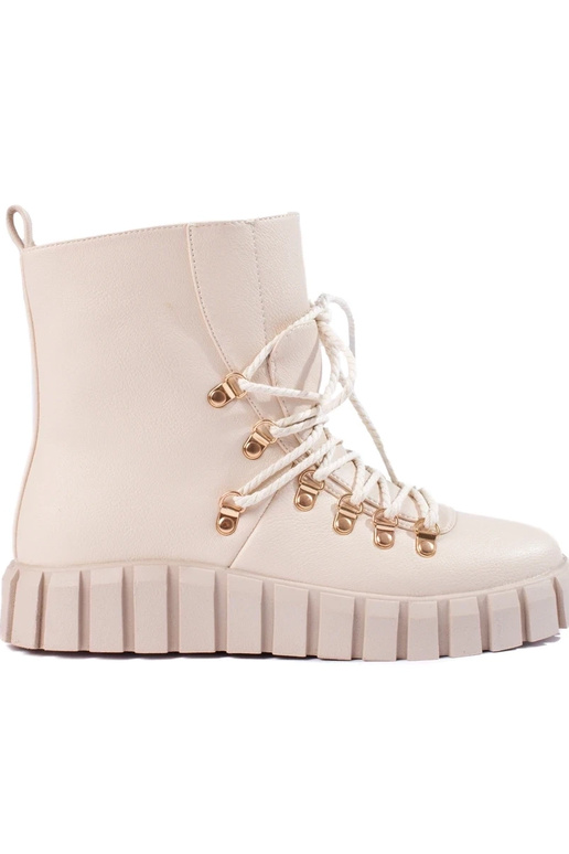 scarpe da donna isolanti beige con...