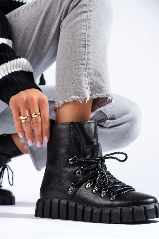 scarpe da donna nere isolanti con...