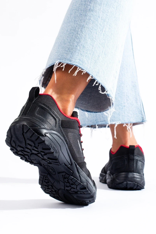 Scarpe da trekking DK nere Rosse Scarpe da trekking DK nere Rosse