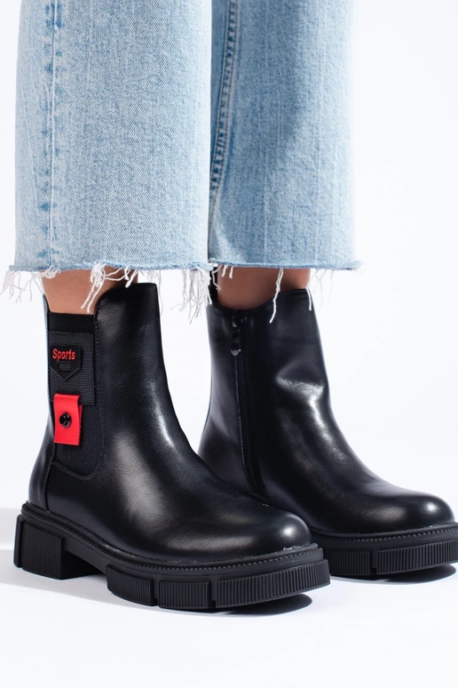 nero Scarpe da donna con plateau