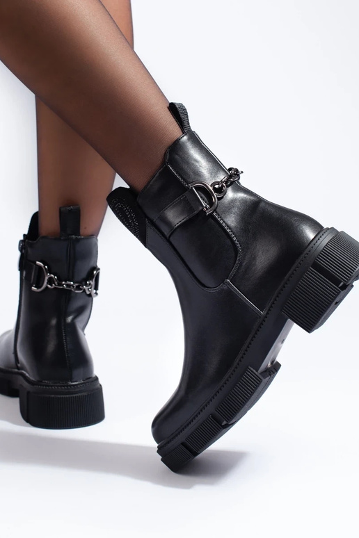 scarpe da donna isolanti nere