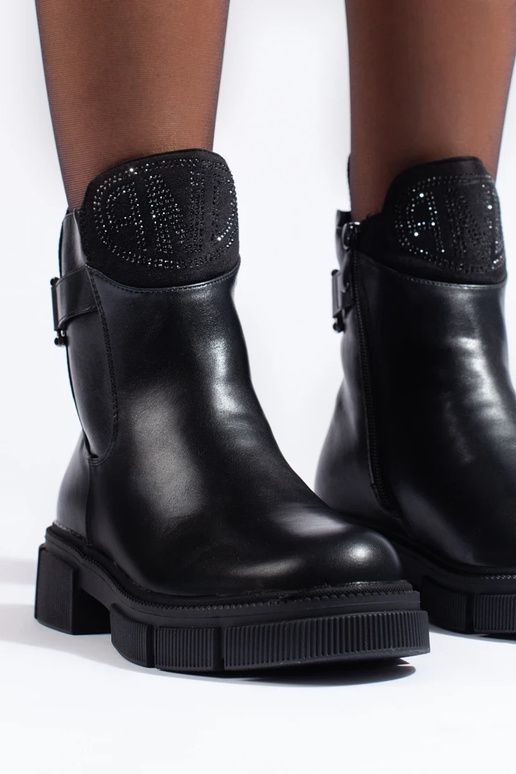 scarpe da donna isolanti nere