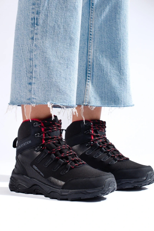 Scarponi da trekking alti DK neri Scarponi da trekking alti DK neri