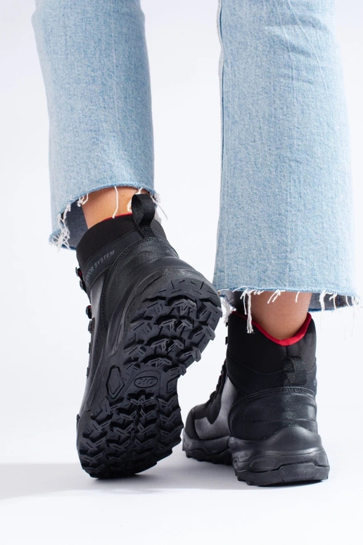 Scarponi da trekking alti DK neri Scarponi da trekking alti DK neri