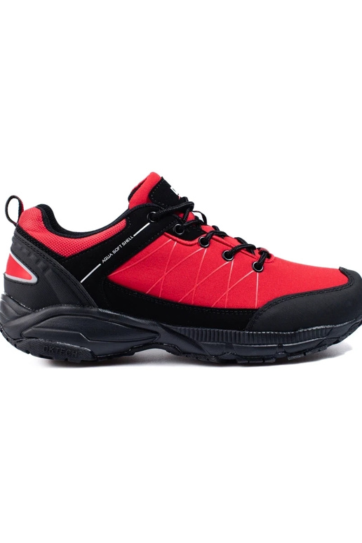 rosso Scarpe da trekking da uomo DK...