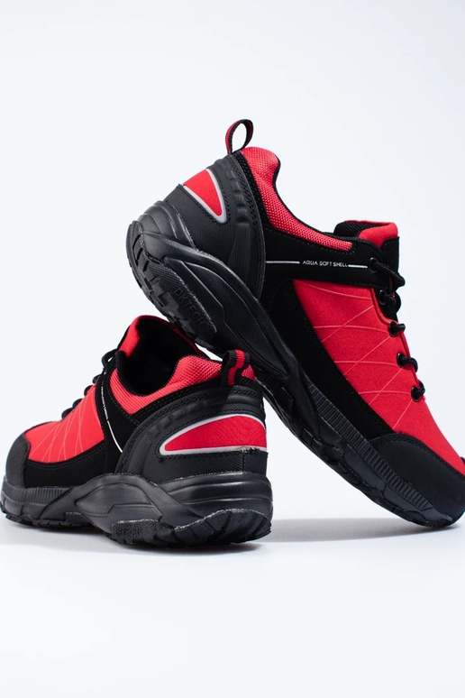 rosso Scarpe da trekking da uomo DK...