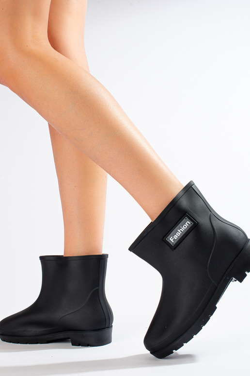 scarpe di gomma Shelovet colore nero