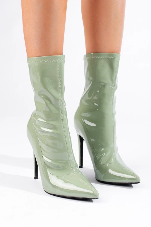 Stivaletti da donna con tacco in...