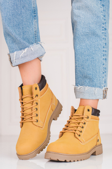 Stivali in pelle DK cammello 2