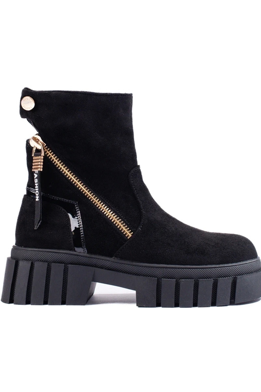 Stivali da donna con plateau in...