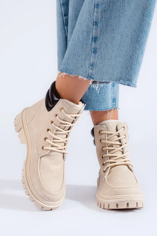 stivali beige