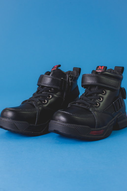 Stivali neri per ragazzi Stivali neri per ragazzi