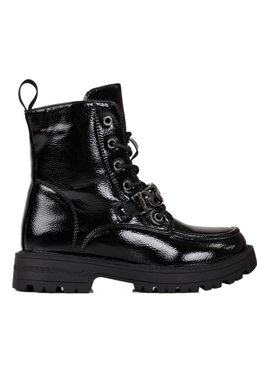 scarpe stringate nere per ragazze