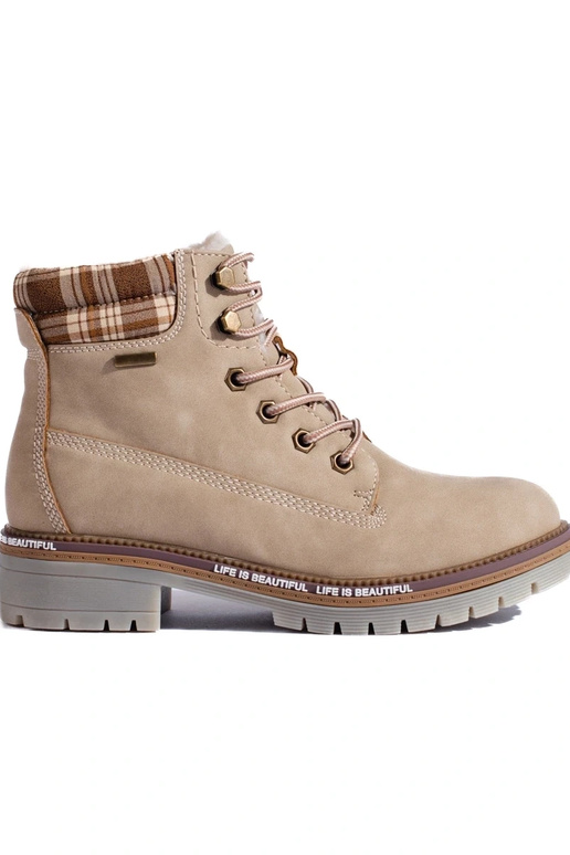 scarpe da donna di colore beige...