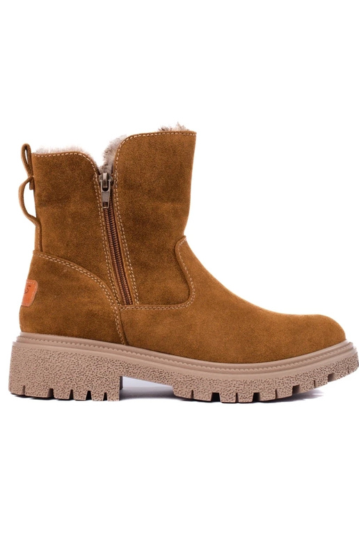 Stivali da donna in pelle scamosciata...