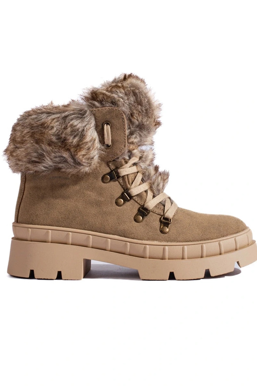 scarpe da donna con pelliccia colore...