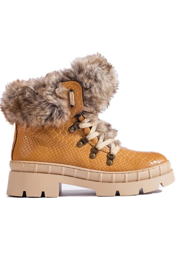 scarpe da donna con pelliccia