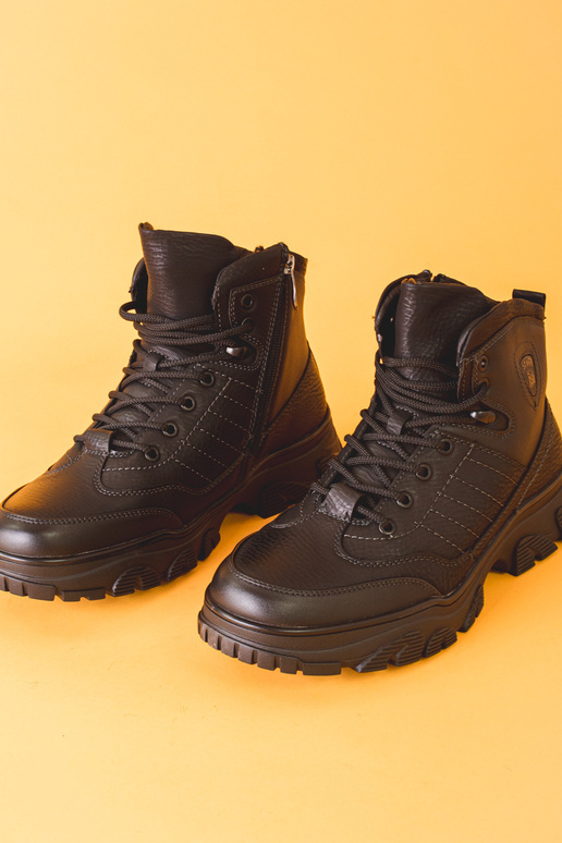 Scarpe invernali nere da uomo