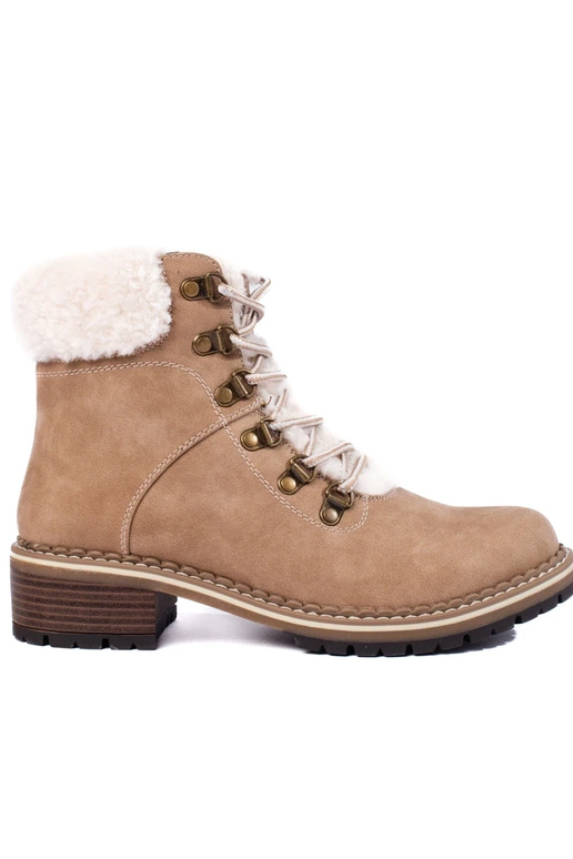 scarpe da donna con pelle di pecora...