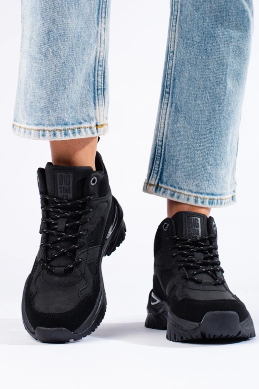 scarpe da donna nere Big star KK274356