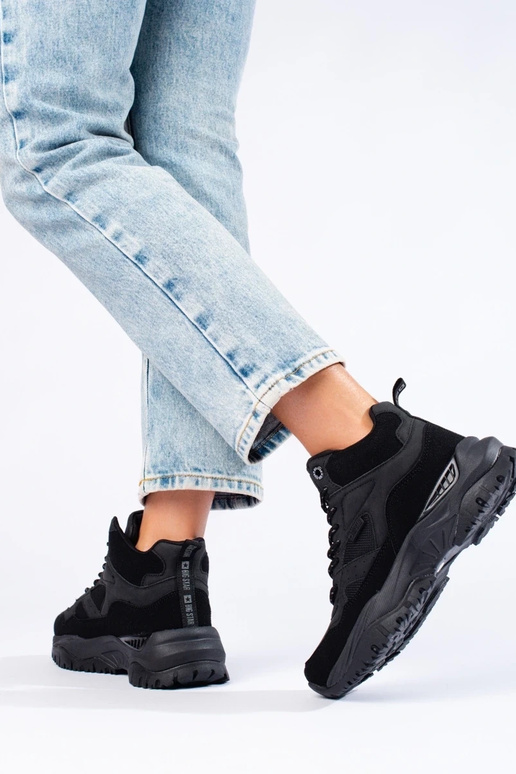 scarpe da donna nere Big star KK274356