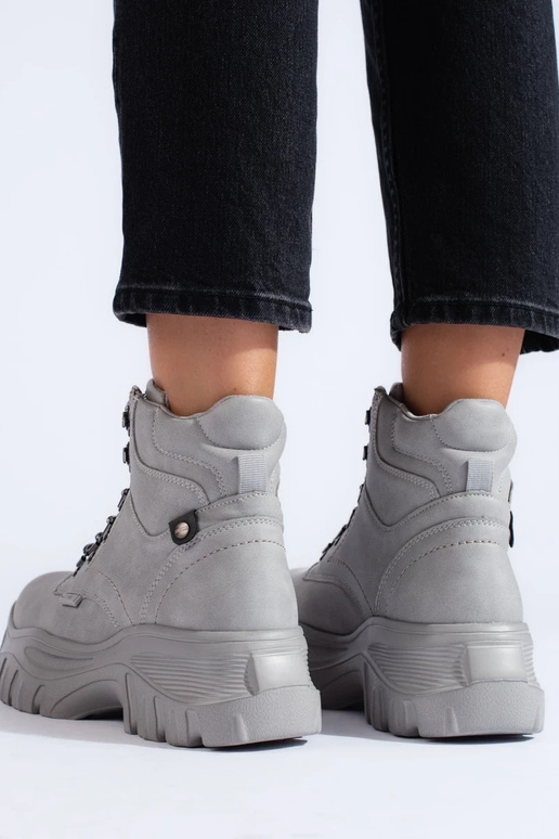 stivali grigi BIG STAR KK274367