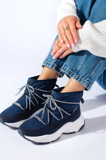 Doposci da donna blu scuro... 2