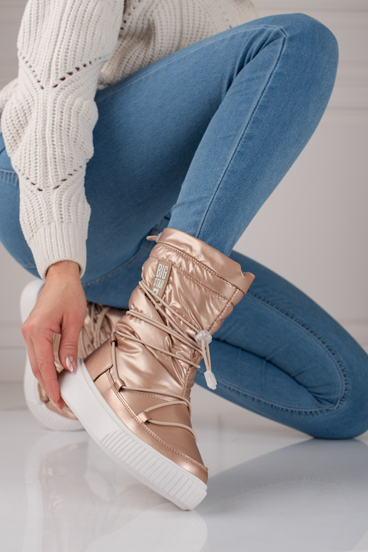 colore oro Stivali da neve isolanti...