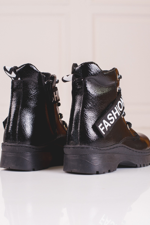 Stivali ragazze Potocki moda colore nero Stivali ragazze Potocki moda colore nero