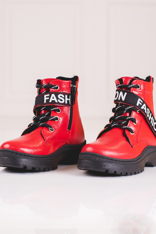 Stivali per ragazze Potocki moda Rosso Stivali per ragazze Potocki moda Rosso